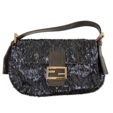 pochette fendi homme|fendi suede baguette bag.